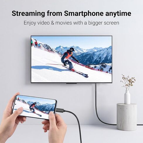 كابل BERLAT USB C إلى VGA بطول 6FT 1080P لجهاز MacBook iPhone Dell | محول USB C إلى VGA بطول 6 أقدام، مخرج فيديو 1080 بكسل، التوصيل والتشغيل، لأجهزة MacBook/iPad/iPhone/Samsung/Dell، بدون صوت، بدون شحن in Kuwait