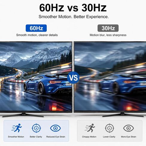 كابل BERLAT USB C إلى VGA بطول 6FT 1080P لجهاز MacBook iPhone Dell | محول USB C إلى VGA بطول 6 أقدام، مخرج فيديو 1080 بكسل، التوصيل والتشغيل، لأجهزة MacBook/iPad/iPhone/Samsung/Dell، بدون صوت، بدون شحن in Kuwait