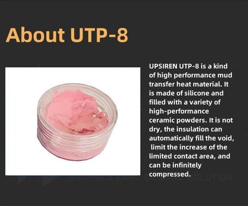 UTP-8 Thermal Putty,Cooling Pad for GPU VGA IC Processor (10, Grams) | Moldable Thermal Putty, Non-Conductive, Replacement for Soft Thermal Pads Up To 3mm for GPU VGA IC Chip Cooling in Saudi Arabia