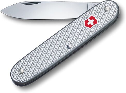 Victorinox Swiss Army 1 Alox Medium Pocket Knife with Scales, Silver in Kuwait