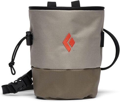BLACK DIAMOND Mojo Zip Rock Climbing Chalk Bag, Adjustable Belt, Zip Pocket in Kuwait