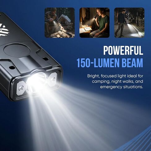 PAIN SAFARI Shockwave Micro Stun Gun with LED Flashlight, Rechargeable in Saudi Arabia