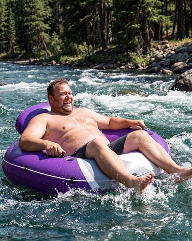 Heavy Duty River Tubes for Adult, Tube for River/Beach/Lake Floating-48'' in Kuwait