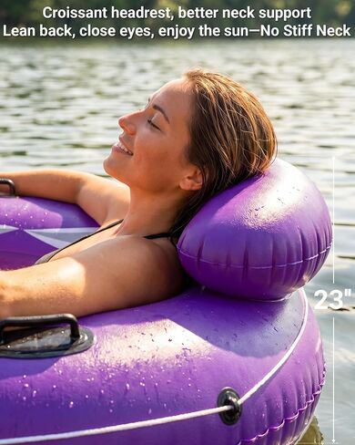 Heavy Duty River Tubes for Adult, Tube for River/Beach/Lake Floating-48'' in Kuwait