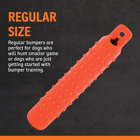 SportDOG Plastic Dummy, Orange, Regular Size 2in x 12in | Training Dummy for Sporting Dogs, Orange to Train Dogs to Use Their Noses After Reaching the Area of a Fall in Saudi Arabia