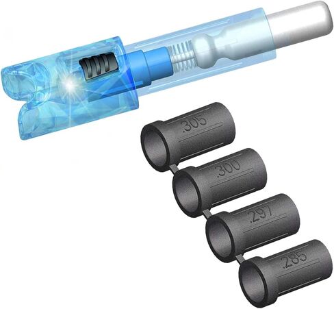 6PCS Lighted Nocks Universal Fit for Crossbow Bolts with .285"/.297"/.300"/.305" Bushings Half-Moon Light up Knocks in Saudi Arabia