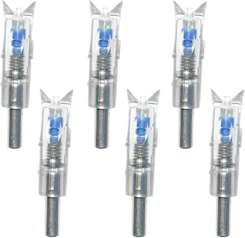 6PCS Lighted Nocks for Crossbow with .300/7.62mm Inside Diameter Led Nocks Arrow nocks for Archery Hunting in Saudi Arabia