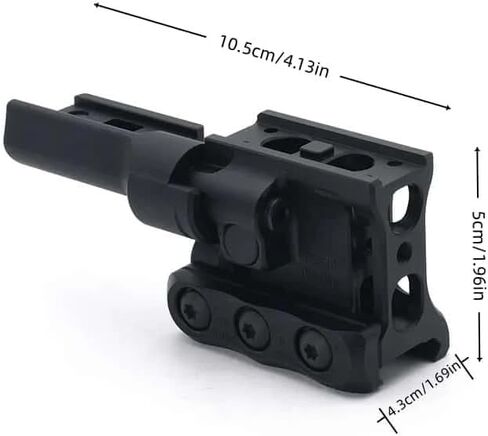 Magnifier Hybrid Scope Mount & RDF 20225K Red Dot Mount With PIC Base Combo | 57mm/2.25" Centerline Height，Compatible With T2 Footprint Red Dot Sight & G33/G43/G45 Magnifier，Side Flip Scope Base in Saudi Arabia