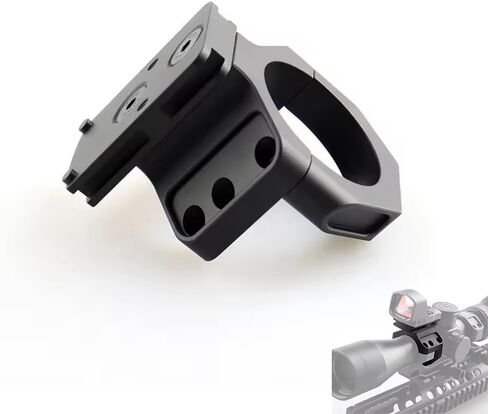 30mm/34mm Ring 12 O'clock Top Red Dot Sight Adapter Base | Compatible with Mini RMR Footprint Optic Reflex Sight，for C/I 30mm/34mm Tube Diameter LPVO Cantilever Scope Mount in Saudi Arabia