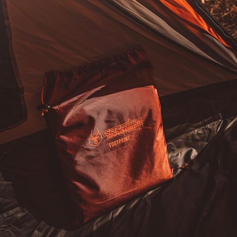 Gazelle Tents™, T4 Plus/T8 Tent Footprint, 300D, Waterproof Ground Tarp, 4 Tack Down Stakes, GA103 in Saudi Arabia