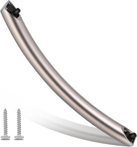 Upgraded ME16A4021AS Microwave Door Handle, DE94-04313F Assembly Handle Compatible with Samsung ME16A4021AS/AA Microwave, Replaces Samsung Microwave Door Handle ME16A4021AS, Alloy Material in Saudi Arabia