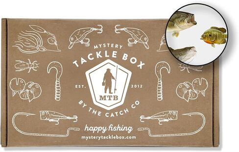 Catch Co Mystery Tackle Box Freshwater Catch All Fishing Kit | Freshwater, Bass, Trout, Catfish, Crappie, Fishing Gifts for Men, Lures, Baits, Jigs, in Kuwait