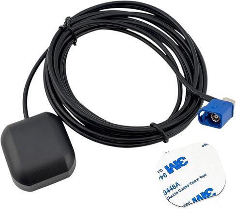 GPS Navigation Antenna Magnet Mount Compatible with Kenwood DMX907S DMX9707S DDX9707S DNX572BH, Sony XAV-AX4000 XAV-AX6000, JVC KW-M865BW, Alpine ILX-107 ILX-207 ILX-F309 Car Receiver in Kuwait