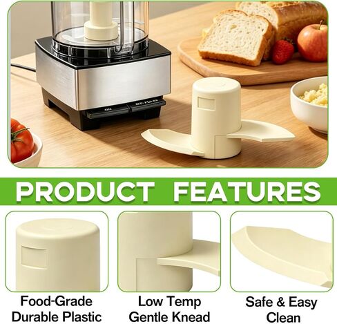 DLC-869TX-1 Dough Blade fit for Cuisinart Pro Custom 11 DLC-8S DFP-11 | Mixes bread, pizza, cookie and pastry dough; compatible with EV-11PC6, EV-11PC7 and EV-11PC8 food processor models. in Saudi Arabia