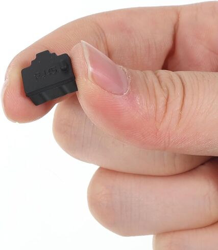 30 قطعة قابس إيثرنت RJ45 غطاء غبار منفذ إيثرنت غطاء سيليكون | غطاء سدادة حماية لأجهزة منافذ RJ45 أنثى، التلفزيون، الكمبيوتر، الأجهزة الأخرى، أسود in Kuwait