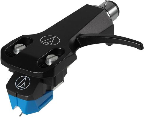 مجموعة كومبو لغطاء الرأس/خرطوشة القرص الدوار من Audio-Technica AT-VM95C/H باللون الأزرق in Kuwait