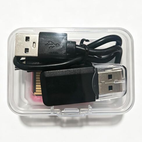 DSPico Pink Shell Edition – RP2040 Open-Source Flash Cartridge with 6MB/s High-Speed Loading, Dual Power, DS Mode & Pico Launcher Support for Homebrew & Backups, Injection-Molded, Not 3D-Printed in Saudi Arabia