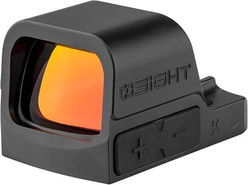 OSIGHT K 6 MOA Open Reflex Sight, RMSc Red/Green Dot Sight | Side-Load Battery, Motion Sensor, Micro Dot Sight for Pistol, Parallax-Free Compact Optic for Concealed Carry in Saudi Arabia