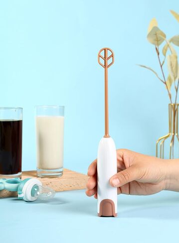 Handheld Electric Baby Formula Mixer,Handheld Drink Mixer (White) in Kuwait