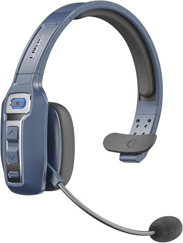 LEVN Bluetooth Headset with Microphone, Trucker Bluetooth Headset with AI Noise Cancelling & Mute Button, Wireless On-Ear Headphones 60 Hrs Working Time, for Trucker Home Office Remote Work Zoom in Saudi Arabia
