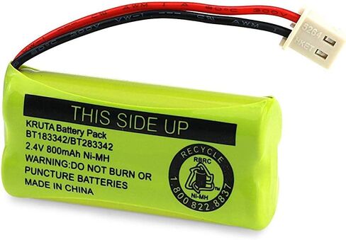 BT183342 BT283342 BT166342 BT266342 BT162342 BT262342 Battery Compatible with VTech CS6114 CS6419 CS6719 AT&T EL52300 CL80112 VTech CS6719-2 Cordless Handsets in Saudi Arabia