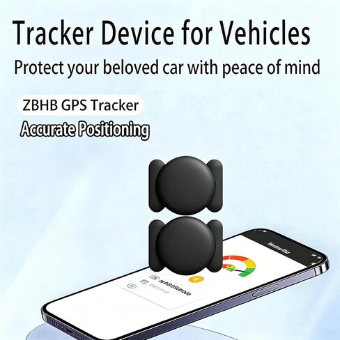 2 Pack GPS Tracker for Vehicles,Hidden Vehicle Locator,No Monthly Fee | Tracker Device for Vehicles,Car GPS Tracker | iOS Only | Magnetic | No SIM Card | Waterproof | Use with “Find My" in Saudi Arabia