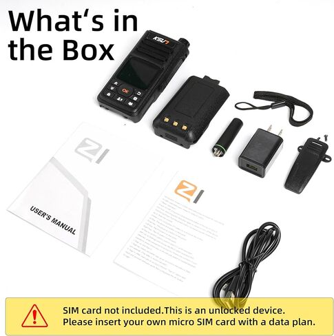 KSUN 4G PoC Walkie Talkie,US Unlocked Smart Radio with Zello | Android 8.1 OS,WiFi & Bluetooth.Real Push-to-Talk via Zello app.Rugged design for construction,truck fleets,outdoor teams. in Saudi Arabia