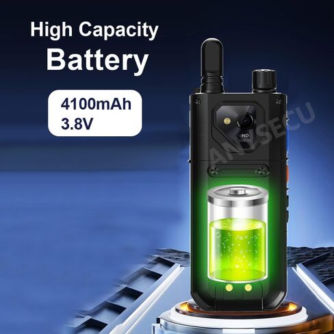 Anysecu W70 Android 10 Network Radio Zello/Real Walkie Talkie GPS PTT IP67 POC Radio 4100mAh Type-c Mobile Radio in Saudi Arabia