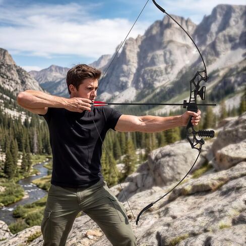 Recurve Bows and Arrow Set 40lbs Right-Hand Adults Takedown Bow | Archery,outdoor practice in Saudi Arabia