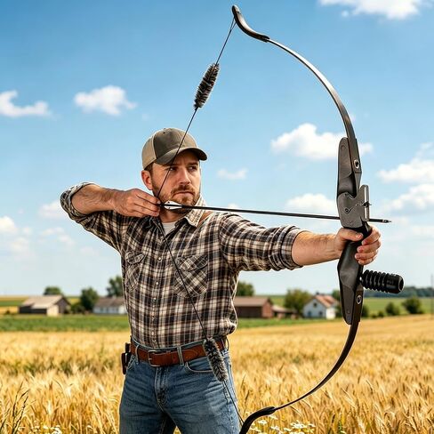 Takedown Recurve Bow for Adults & Beginners, 18/30/40 Lbs Archery Hunting Bows for Target Practice & Outdoor Shooting in Saudi Arabia