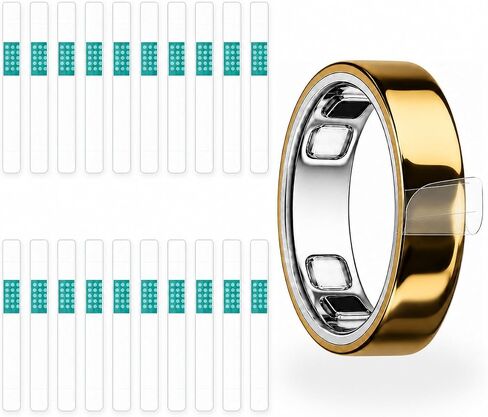 20 Pack for Oura Ring 5 Skin Cover | Scratch-Resistant Ultra Thin & Clear Invisible Protective Film for Oura Ring Gen 5 Cover - Size in Saudi Arabia