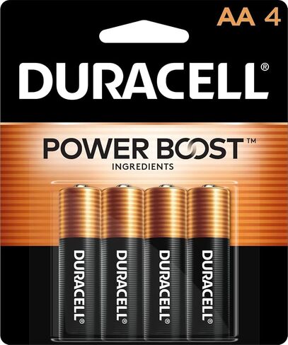 Duracell Alkaline Powerboost AA4 Battery, 4 Count in Saudi Arabia