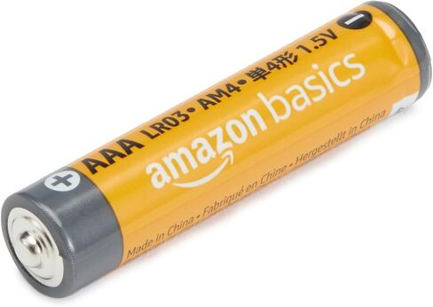 Amazon Basics 24 قطعة AA وAAA حزمة قيمة من البطاريات القلوية عالية الأداء، 12 بطارية AA و12 بطارية AAA للتخزين in Kuwait