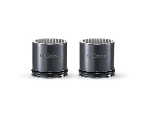 LifeStraw Carbon Capsule Replacement Filter for Go Bottle 2-Stage & Steel (2-Pack) in Saudi Arabia