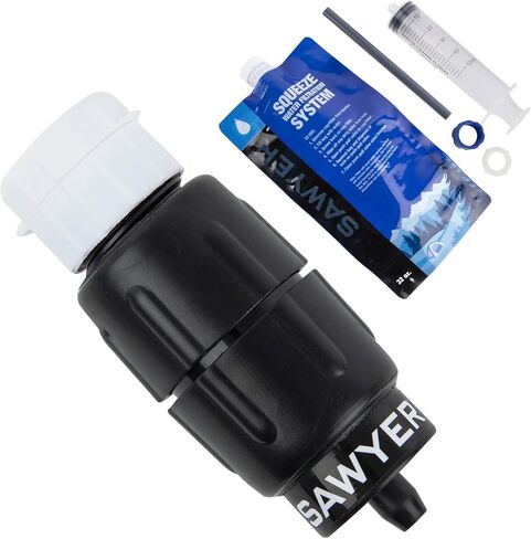Sawyer Products SP2129 Micro Squeeze Water Filtration System, 1 Pack, Black/Blue in Kuwait