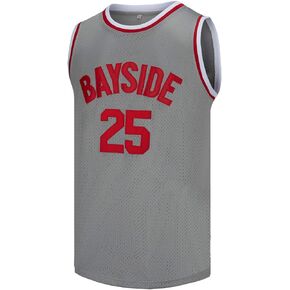 Morris Jersey #25 Bayside Basketball Jersey Grey S-XXXL