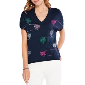 NIC+ZOE Women's Petite Color Spun Sweater