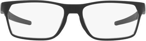 Oakley Men's Ox8032 Hex Jector Rectangular Prescription Eyewear Frames, Satin Black/Demo Lens, 57 mm in Saudi Arabia