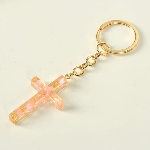 Siopue ابنة الابن الهدايا المسيحية للبنين بنات زهرة الصليب سلاسل المفاتيح in Kuwait