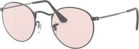 نظارات شمسية Ray-Ban Rb3447 مستديرة معدنية تتطور باللون الفوتوكرومي in Saudi Arabia