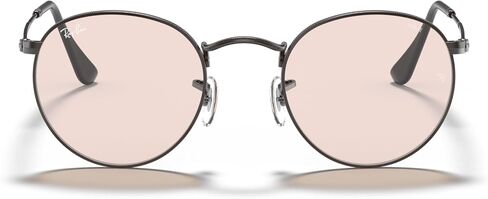 نظارات شمسية Ray-Ban Rb3447 مستديرة معدنية تتطور باللون الفوتوكرومي in Saudi Arabia