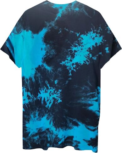 Avanova Women's USA Letter Graphic Oversized Tee Short Sleeve Round Neck Casual Loose T Shirt in Saudi Arabia