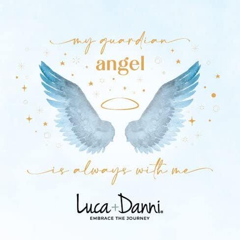 Luca + Danni Angel Wing Heart Bangle Bracelet in Kuwait