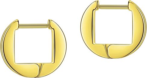316L Surgical Steel Earrings Small Hoop Earrings for Women Trendy Cuff Earrings Huggie Stud Small Huggie Earrings for Women Stainless Steel Earrings for Women Stainless Steel Huggie Earrings in Saudi Arabia