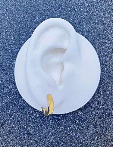 316L Surgical Steel Earrings Small Hoop Earrings for Women Trendy Cuff Earrings Huggie Stud Small Huggie Earrings for Women Stainless Steel Earrings for Women Stainless Steel Huggie Earrings in Saudi Arabia