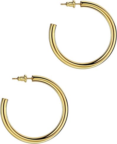 316L Surgical Steel Earrings Small Hoop Earrings for Women Trendy Cuff Earrings Huggie Stud Small Huggie Earrings for Women Stainless Steel Earrings for Women Stainless Steel Huggie Earrings in Saudi Arabia