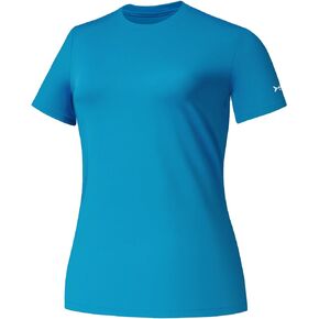 BASSDASH Women’s UPF 50+ Crew Neck Short Sleeve T-Shirt Cooling Performance Sun Protection Tee for Fishing Hiking Casual