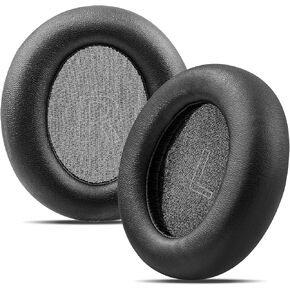 Replacement Earpads Cushions for Anker Soundcore Headphones Q30 and Anker Q35, Life Q30 Earpads Ear Cushions with Protein Leather Skin and Memory Foam Black