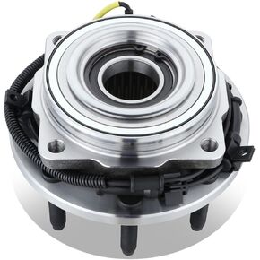 DNA MOTORING OEM-WHA-0192 Front Wheel Bearing Hub Assembly w/Speed Sensor Compatible with 2011-2016 F250 Super Duty / F350 Super Duty