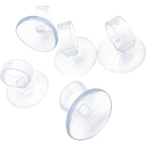 Silicone Aquarium Air Hose Airline Tube Clip Suction Cups Holders 20Pcs